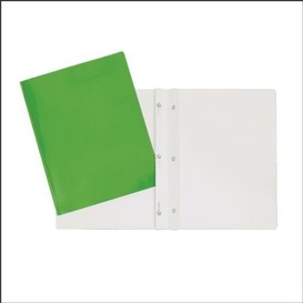 Portfolios carton lamine/3 attac.vert