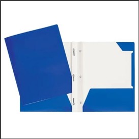 Portfolio bleu fonce cart.lam/poch./att