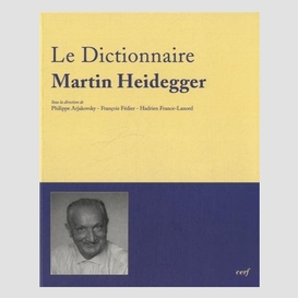 Dictionnaire martin heidegger