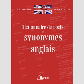 Dictionnaire de poche synonymes anglais