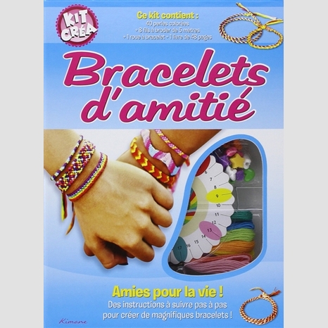 Bracelets d'amitie (kit liv.+accessoires - Activité jeunesse / jeu