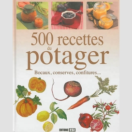 500 recettes du potager