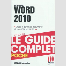Word 2010 2e edition