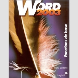 Word 2003 fonction de base