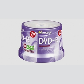 Dvd+r 4.7go 16x memorex pivot/50