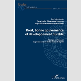 Droit, bonne gouvernance et développement durable