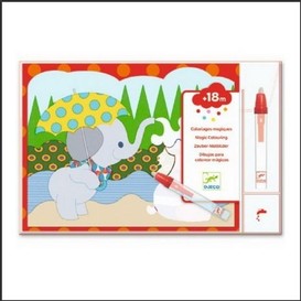 Coloriages magiques elephant djeco