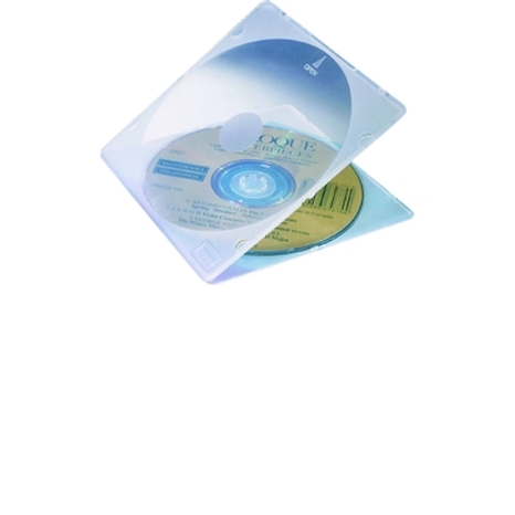 50/pqt boitier/cd-dvd transparent mince - Fournitures d'impression