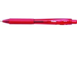 12/bte stylo retrac med rouge pentel
