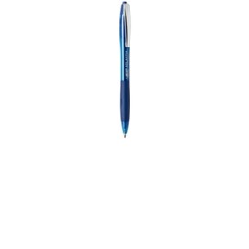 12/bte stylo retr med bleu glide