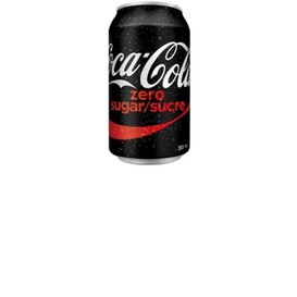 Breuvages coke zero 355 ml 24/ctn