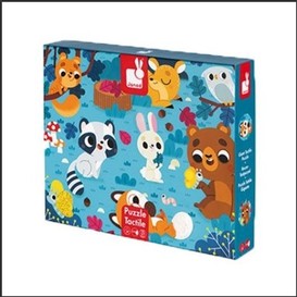 Casse-tete tactile 20mcx - animaux foret