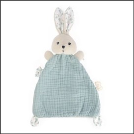 Doudou lapin colombe