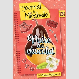 Journal de mirabelle poire au chocolat
