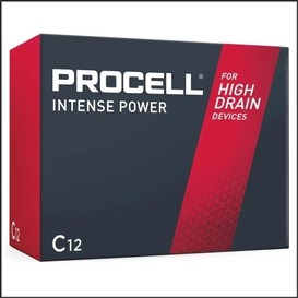 Piles c procell intense 12/boite