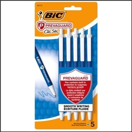 5/pqt stylo rt med bleu clic stick