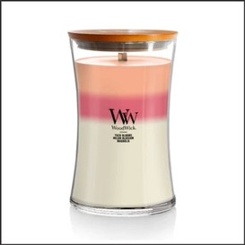 Chandelle 610g tri blooming woodwick