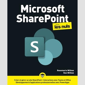 Microsoft shareponit pour les nuls