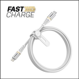 Cable lightning to usb-c 4' blanc otterb
