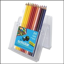 24 crayons coul prismascholar