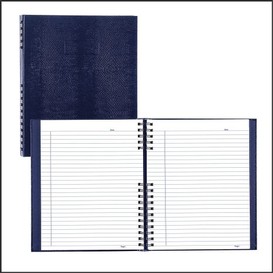 Cahier de notes 11x8.5 300p bleu