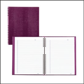 Cahier de notes 11x8.5 300p raisin