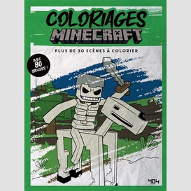 Coloriages minecraft