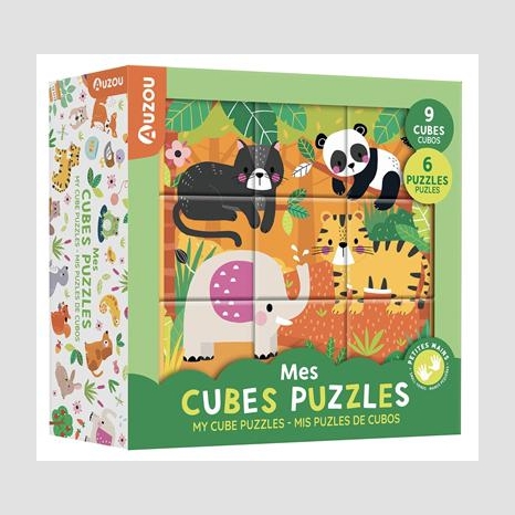 Mes cubes puzzle animaux - Activité jeunesse / jeu éducatif