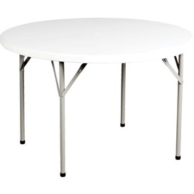 Table pliante ronde 45po granite
