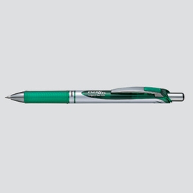 Pen retract. gel 0.7mm energel vert