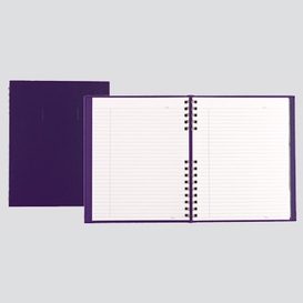 Livre comp notepro 9.25x7.25 violet 192p