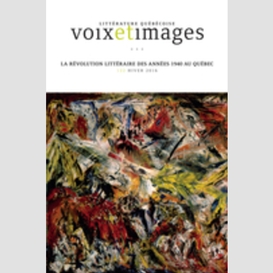 Voix et images. vol. 41 no. 2, hiver 2016