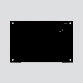 Tableau verre infinity 36x24 noir