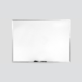 Tableau blanc 18x24 contour alu